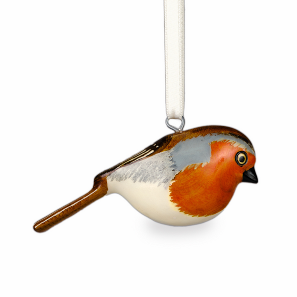 Wooden ornament | Robin