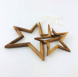 Wooden ornament | Star XS