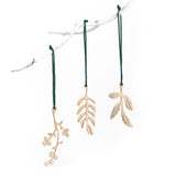 Wooden ornament | 3 branches ornament set