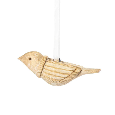 Wooden ornament | Carved bird