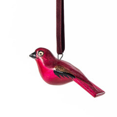 Wooden ornament | Firefinch